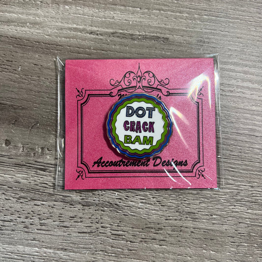 Dot Crack Bam Magnet