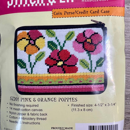 Stitch and Zip Coin Pouch