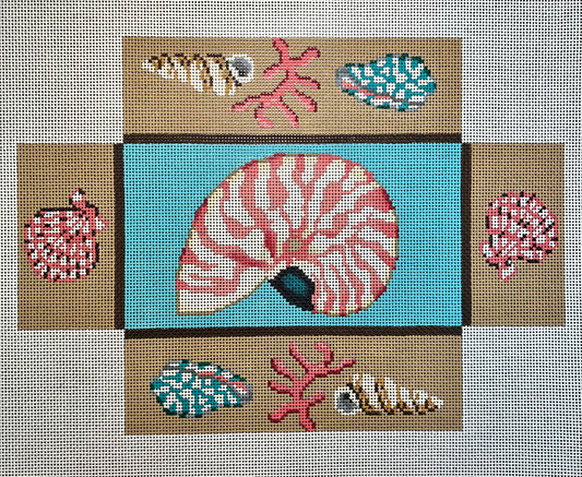 Nautilus Shell Brick Cover