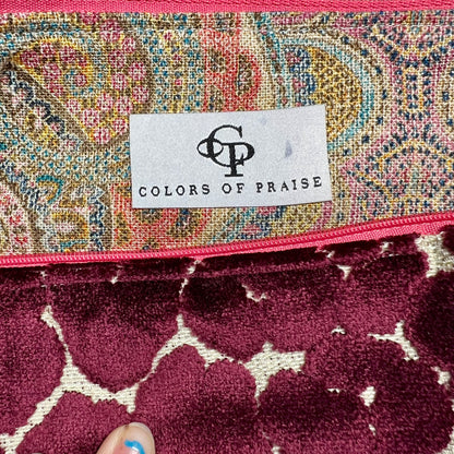 Floral Hair Woman Plum Anna Bag