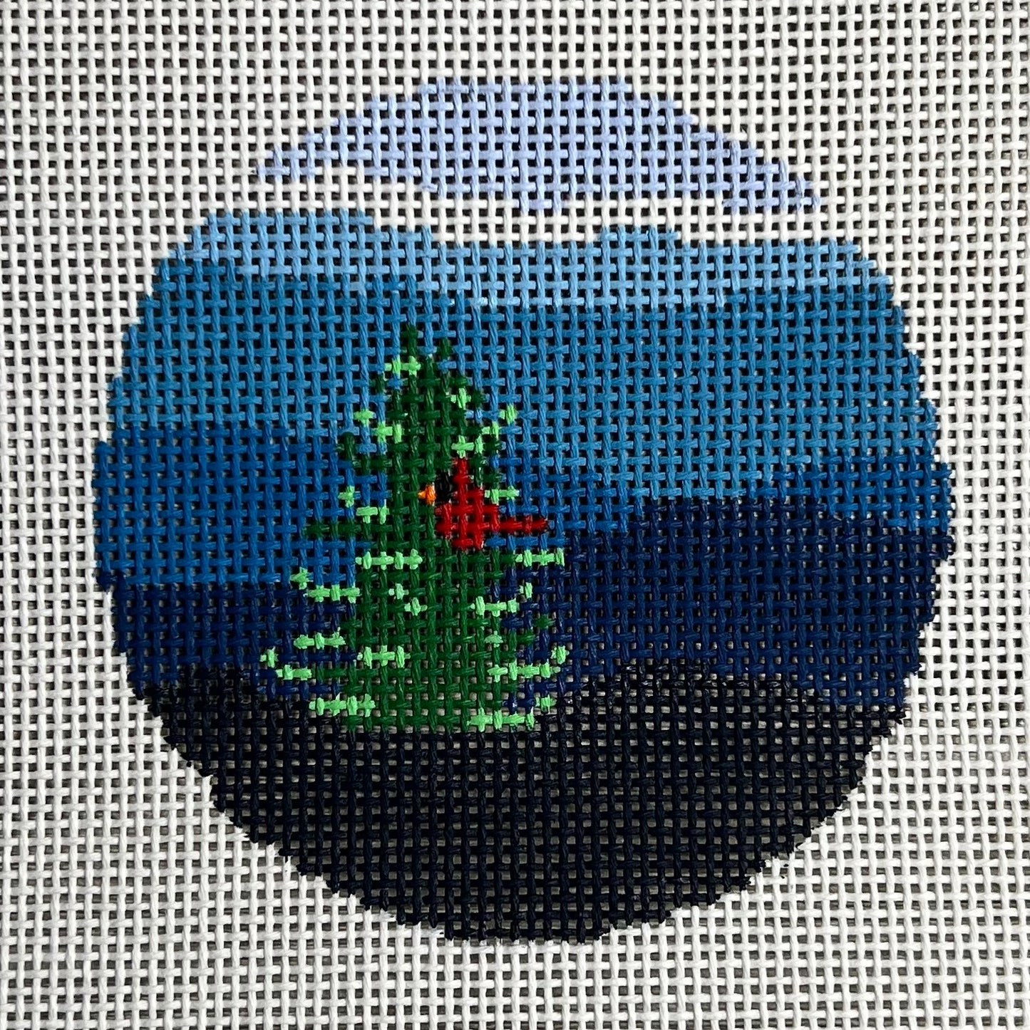 Blue Ridge Cardinal 4" Round Ornament