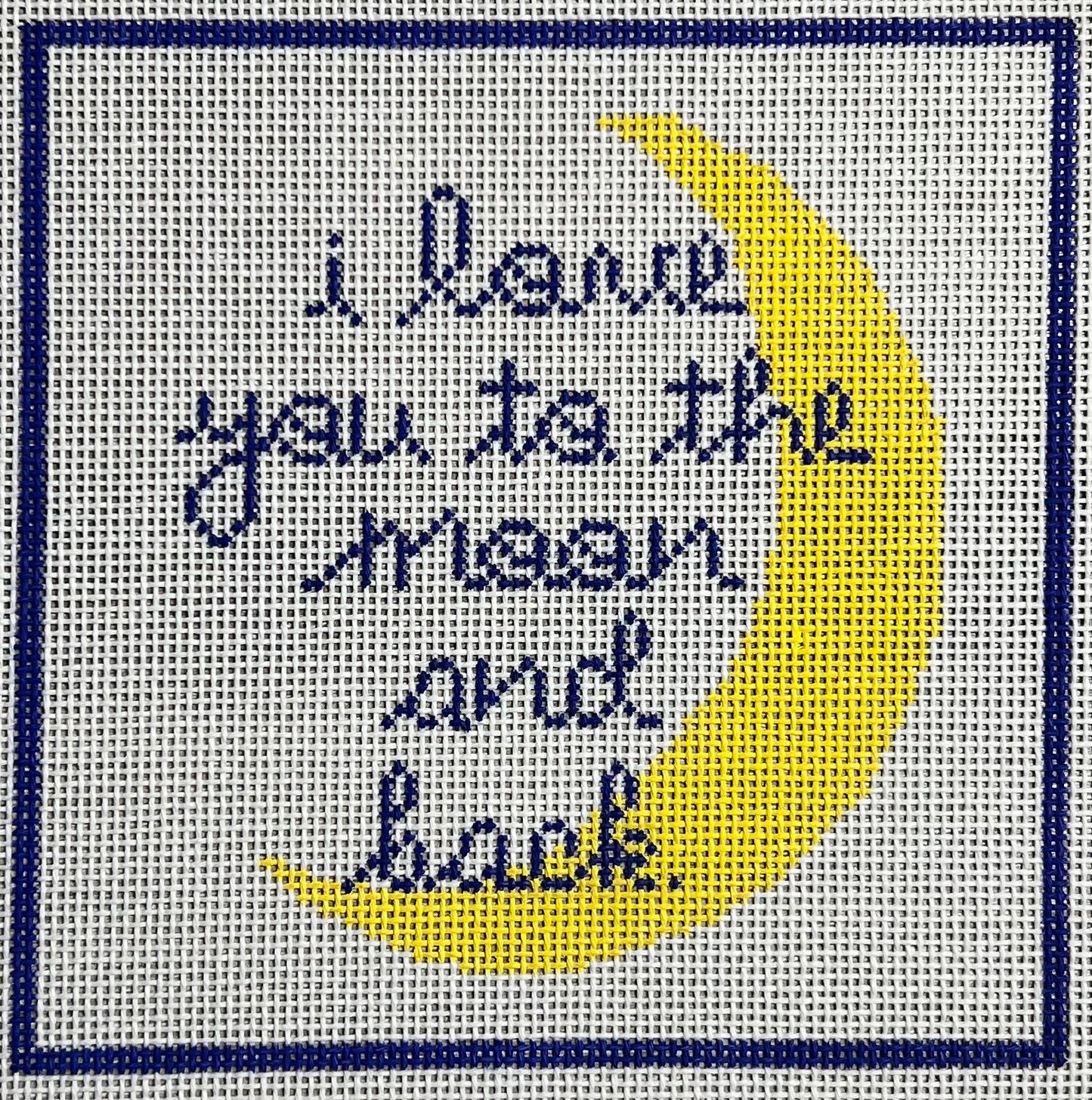 I love you the moon and back 5"x 5" Square