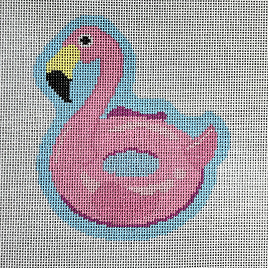 Flamingo Pool Float Ornament