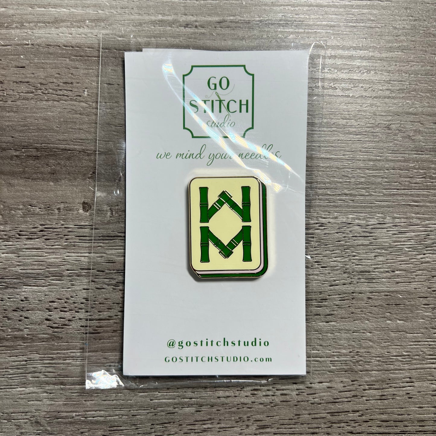 Bamboo Mahjong Tile Magnet