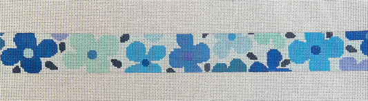 Blue Flower Power Belt/Strap