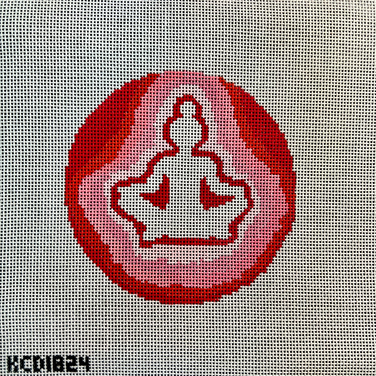 Yoga Lotus Round Ornament