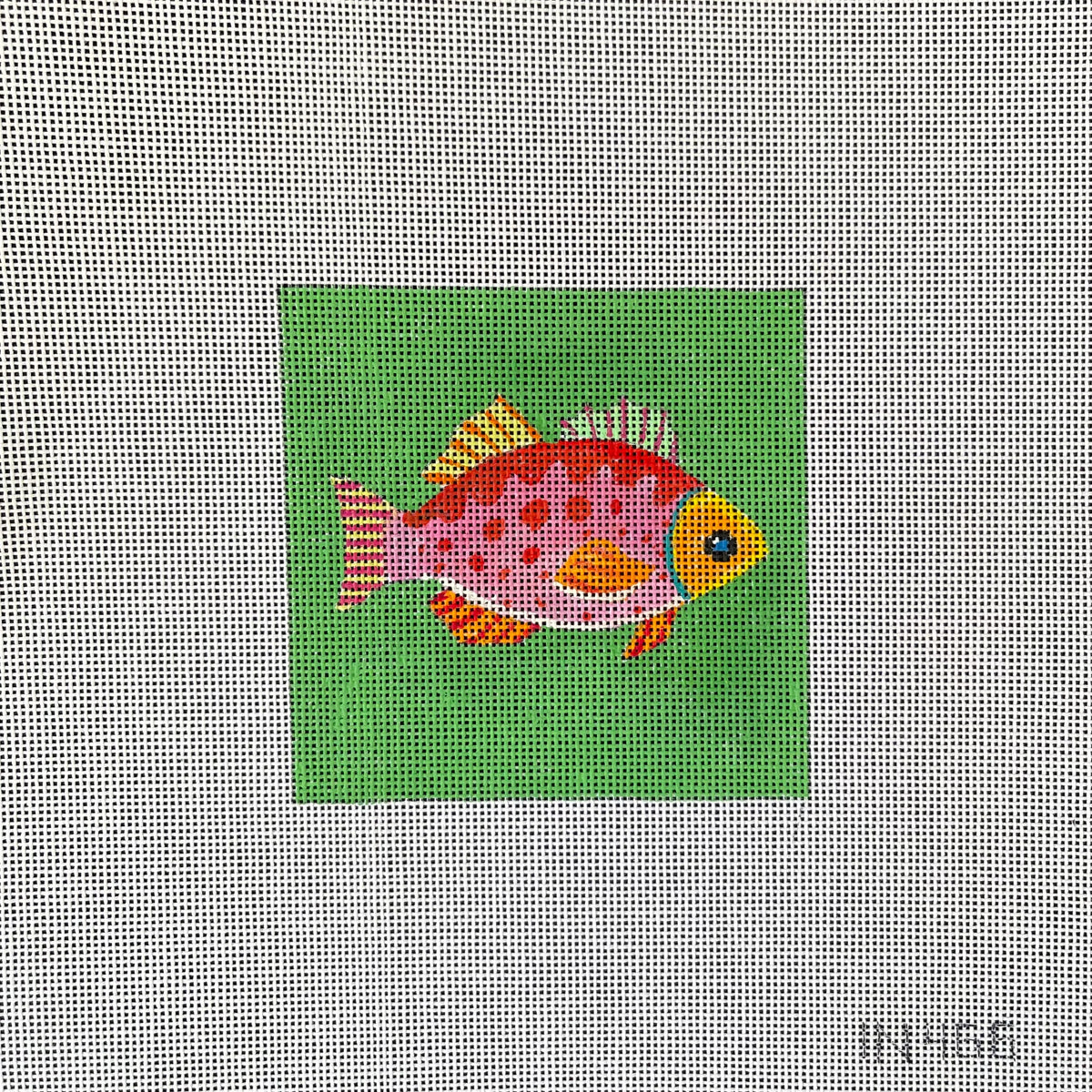 Colorful Fish 4" x 4" Square