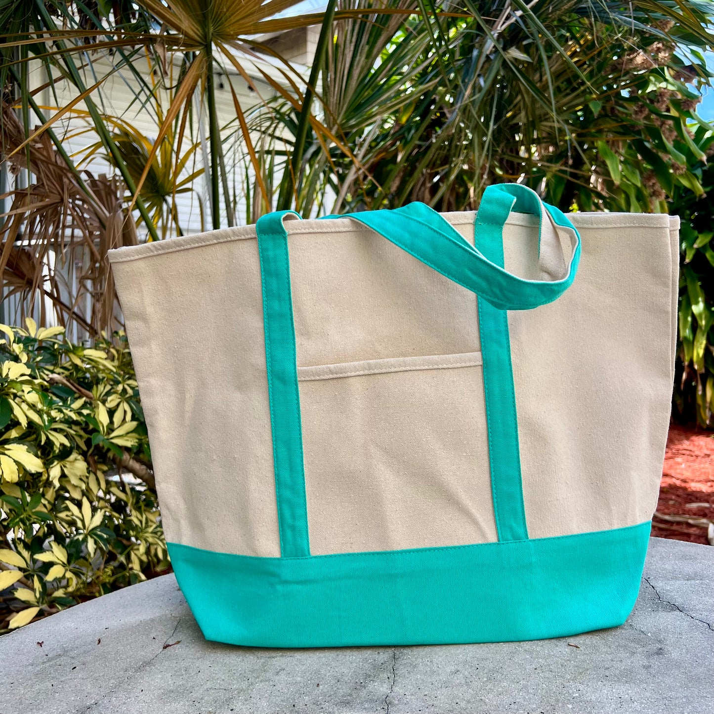 Turquoise Beach Tote Bag