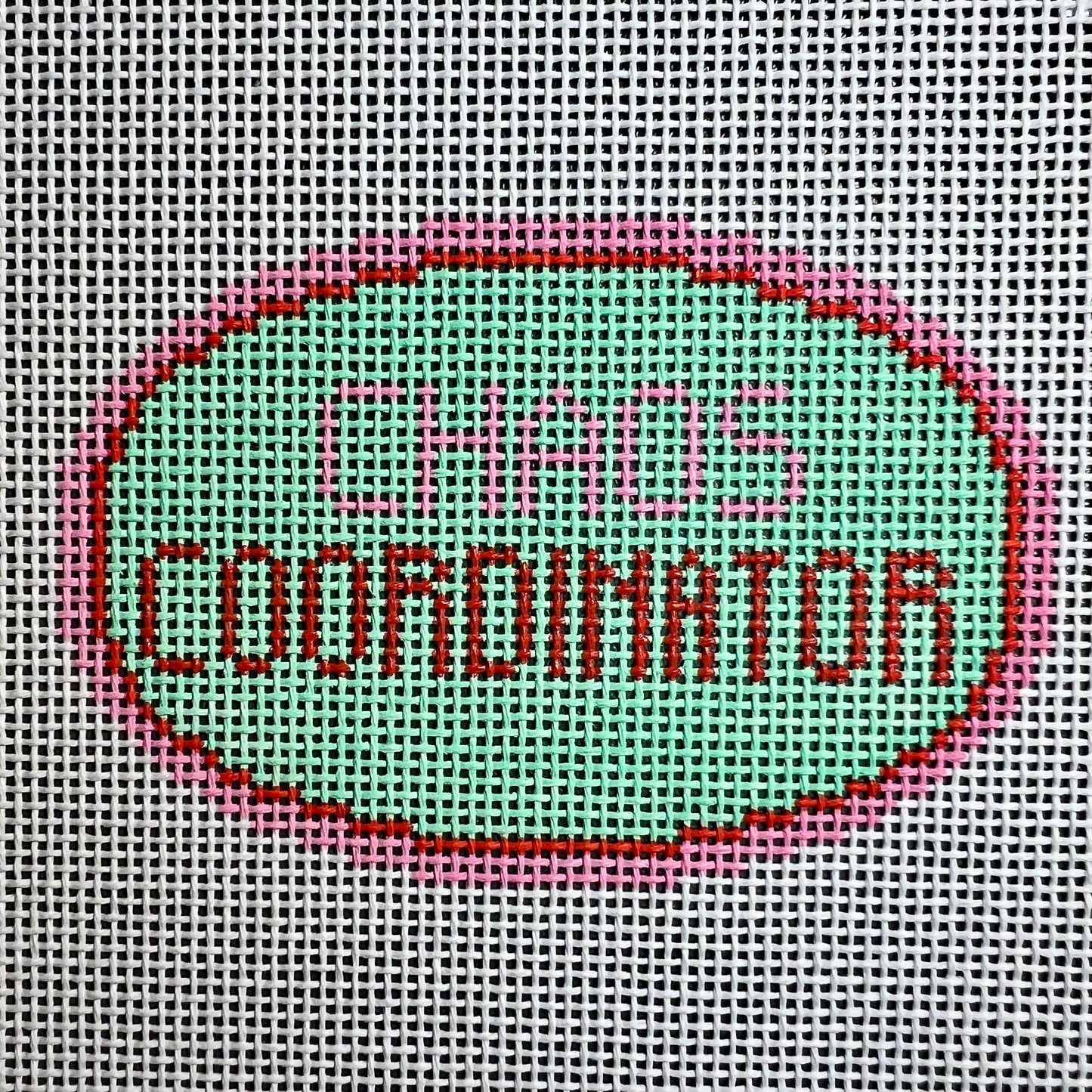 Chaos Coordinator Oval Ornament