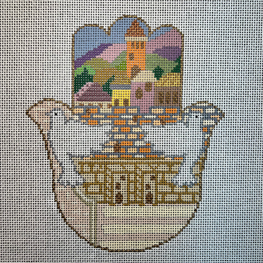 Dove Jerusalem Hamsa
