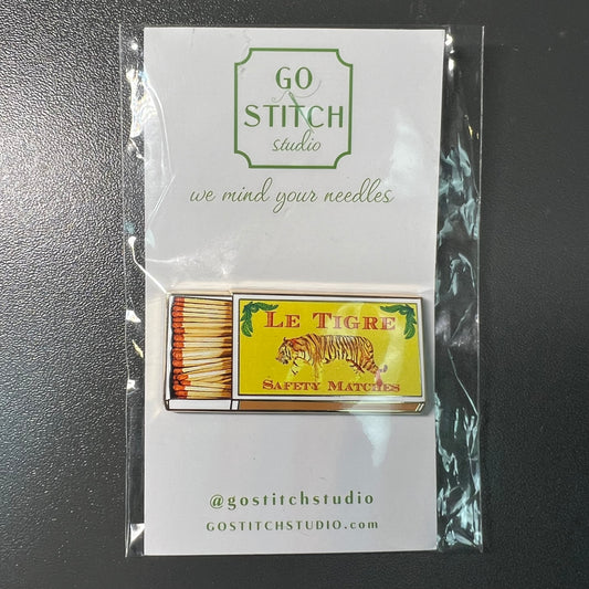 Le Tiger Matchbook Magnet