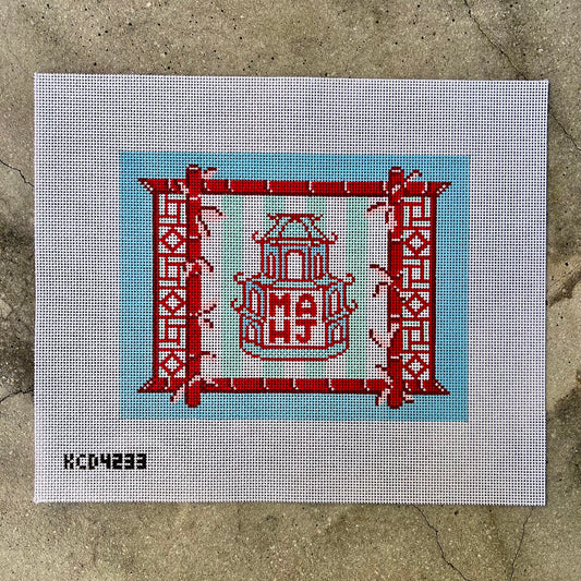 Mahjong Pagoda Tile Bag