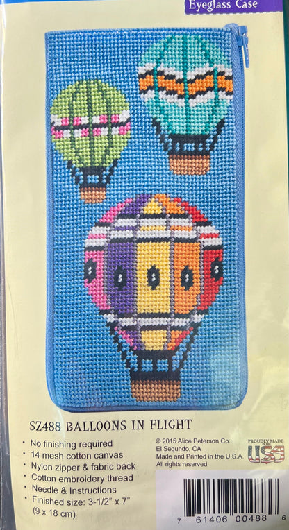 Stitch and Zip Eyeglass Case