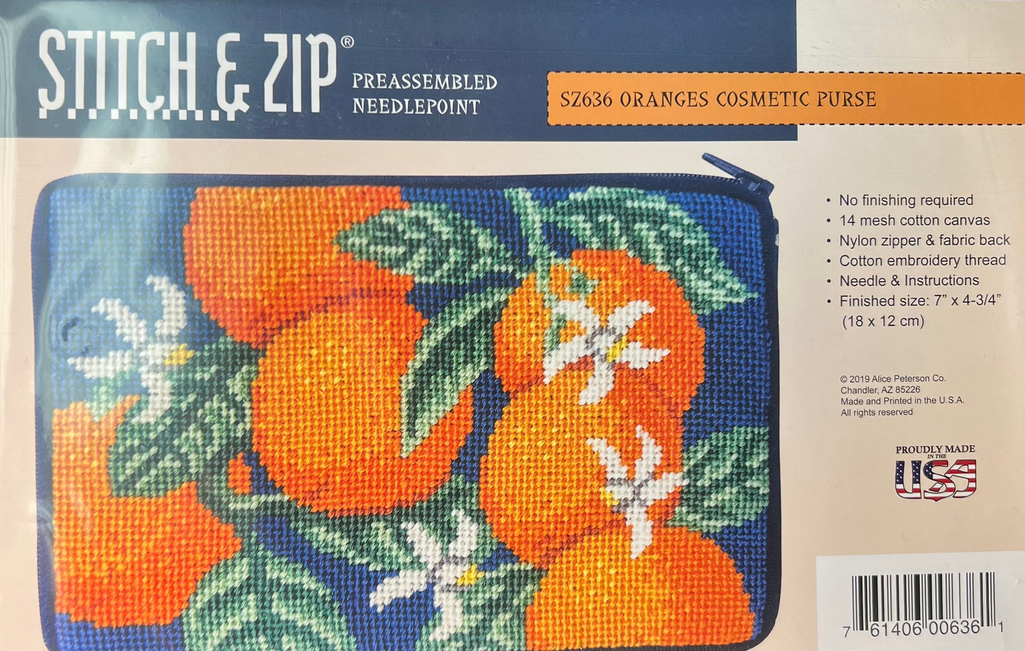 Stitch and Zip Purse Kit