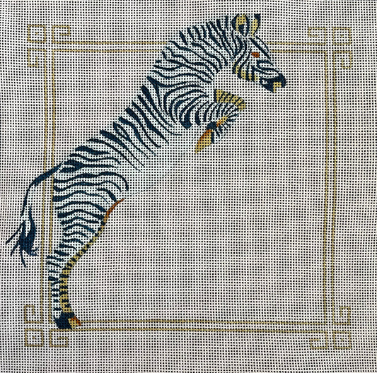 Leaping Zebra