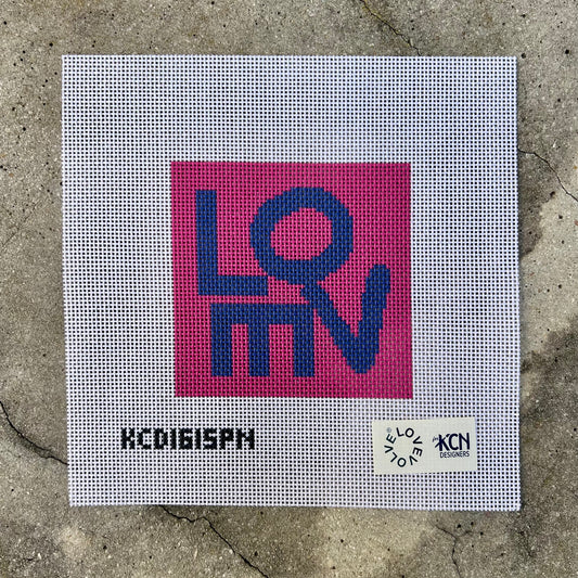 LOVE 4 ½" Square