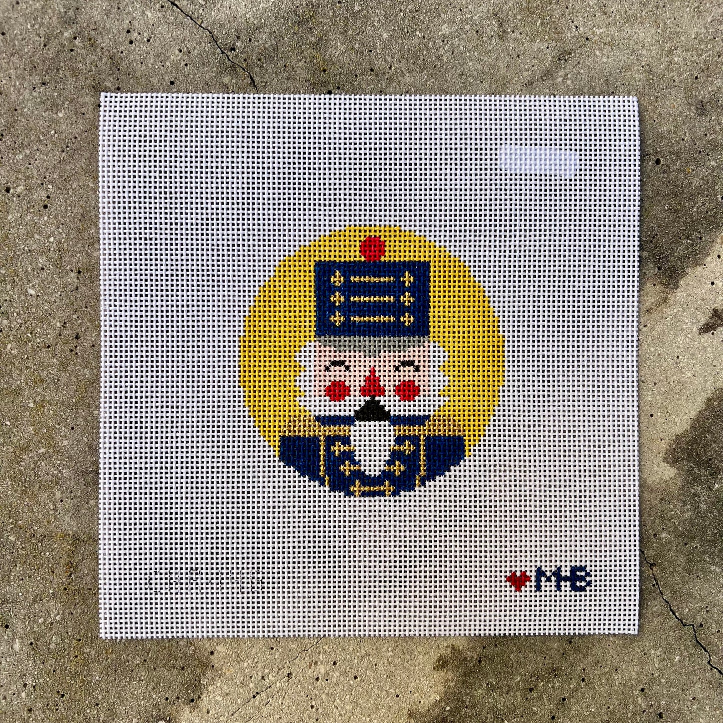 Nutcracker 4" Round Ornament