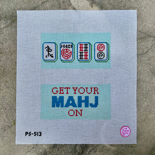 Get Your Mahjong On Double Sided Eyeglass Case