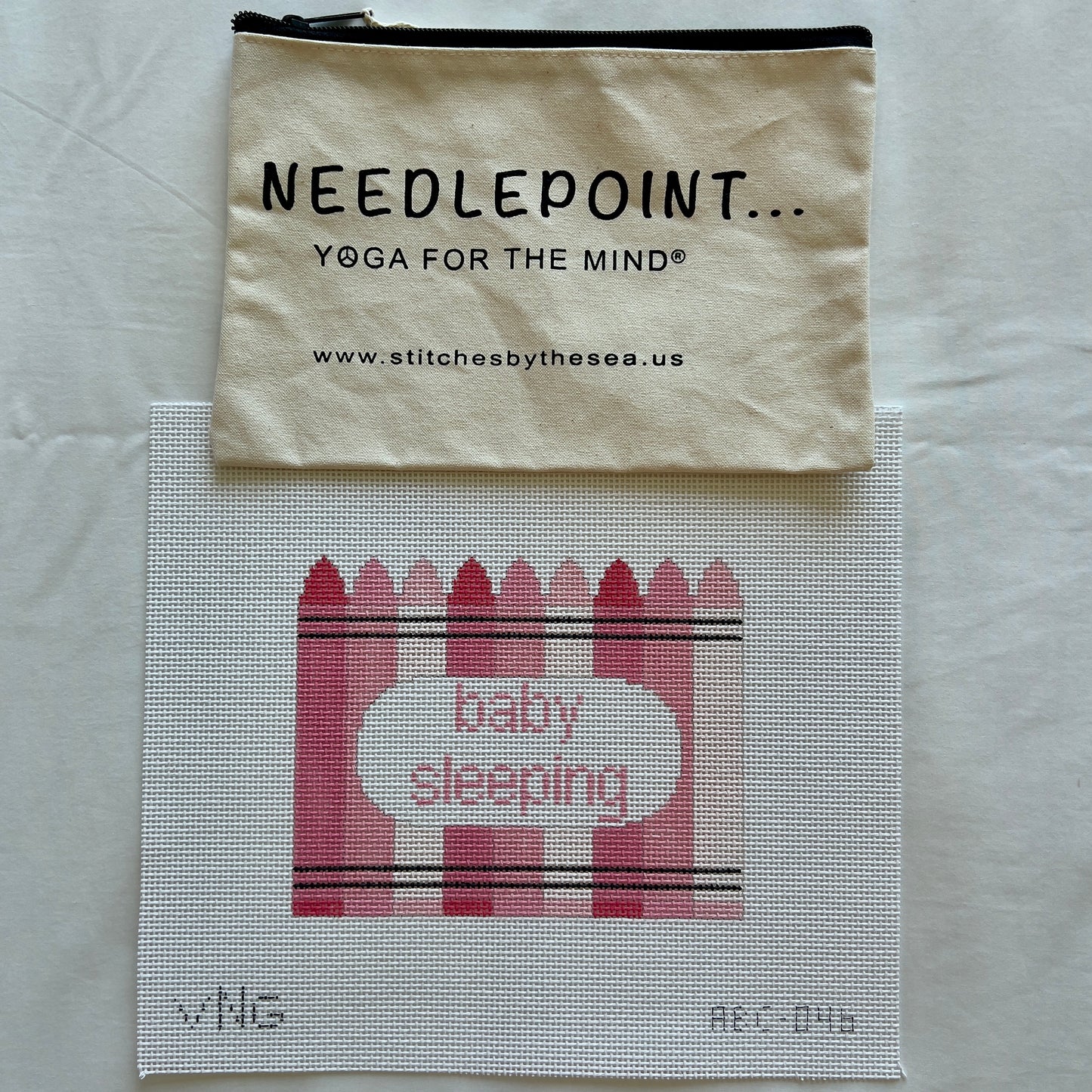 Baby Sleeping - Pink Crayons