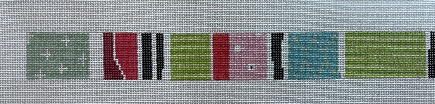 Stripes and Blocks Belt/Purse Strap