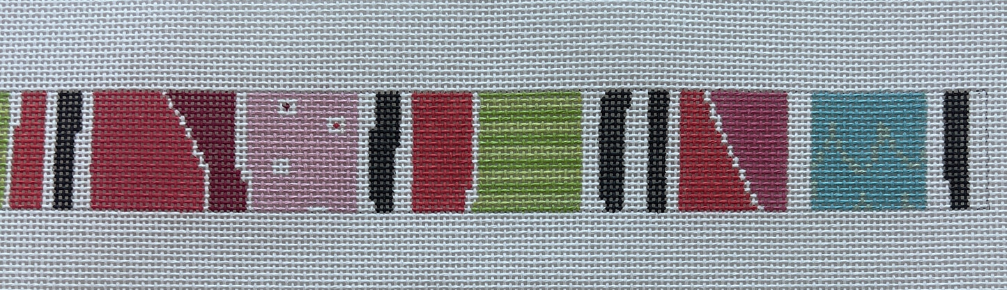 Stripes and Blocks Belt/Purse Strap