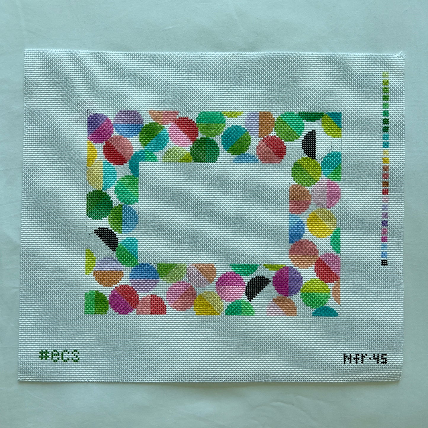 Multi Colored Circles Picture Photo Frame