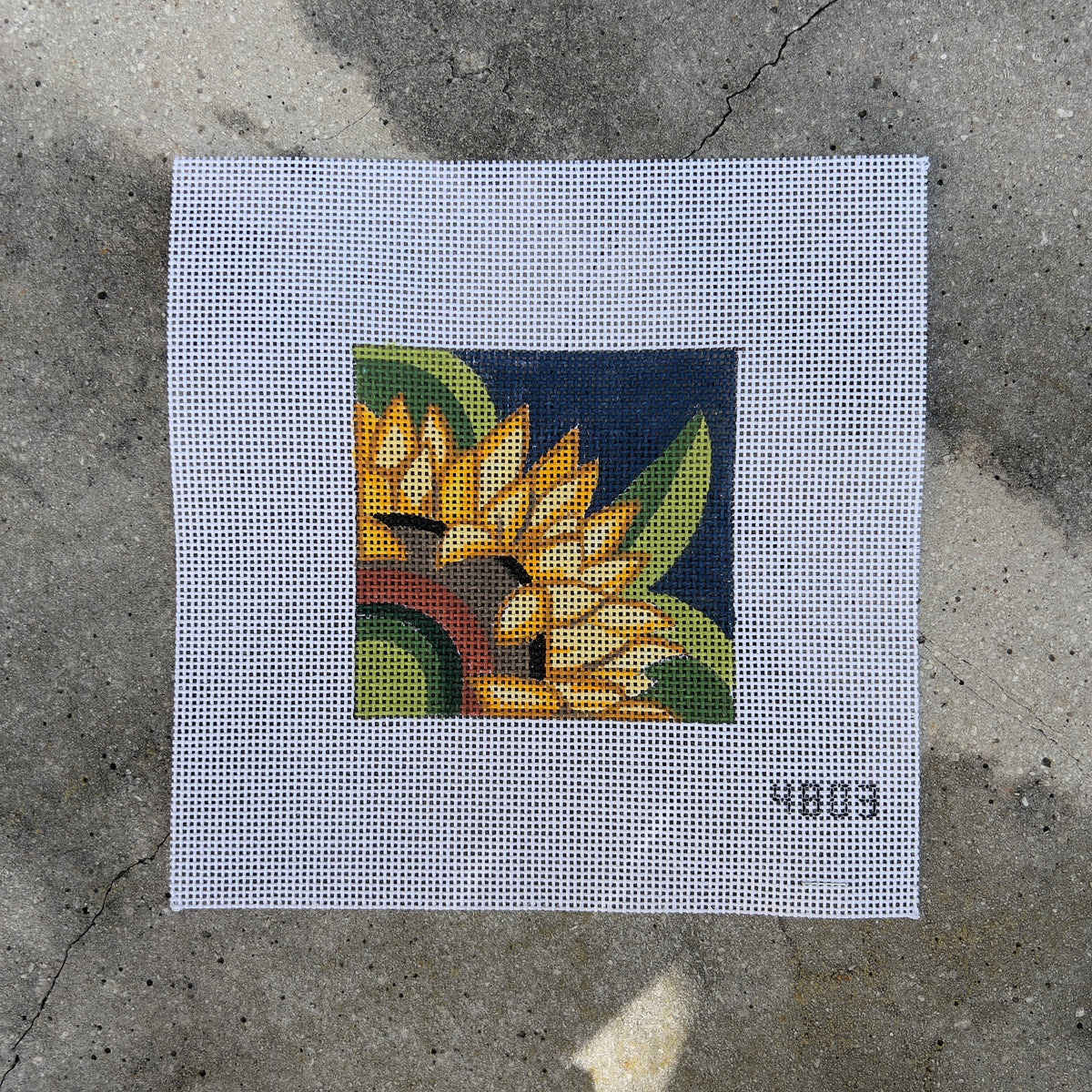 Sunflower 4" x 4" Square