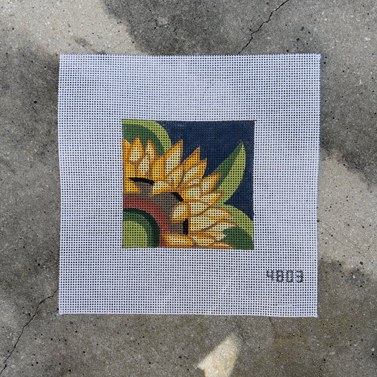 Sunflower 4" x 4" Square