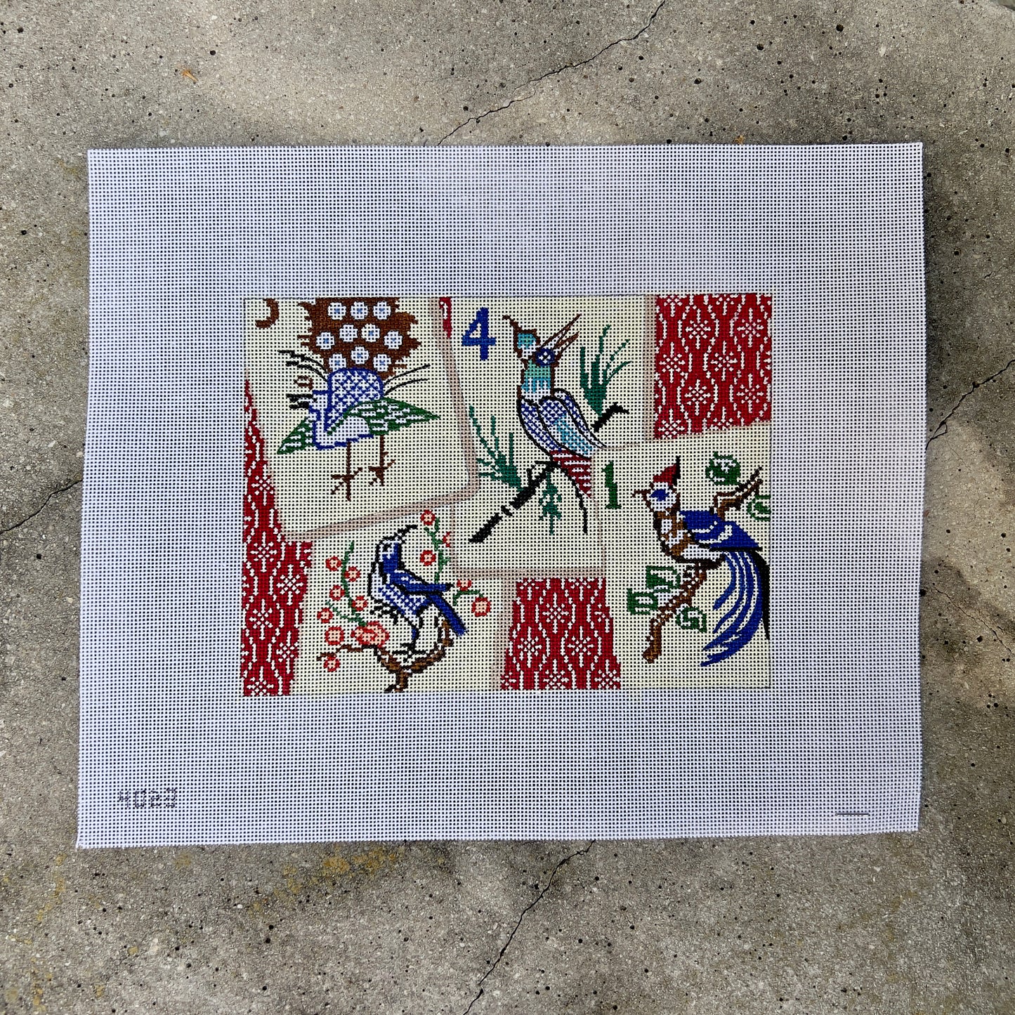 Bird Mahjong Tiles