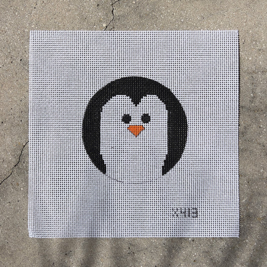 Penguin 4" Round Ornament