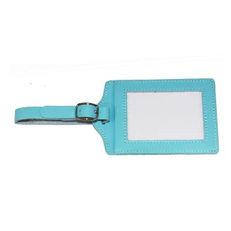 Self-Finishing Leather Luggage Tags
