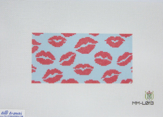 Kiss Pattern 6" x 3" Rectangular Insert