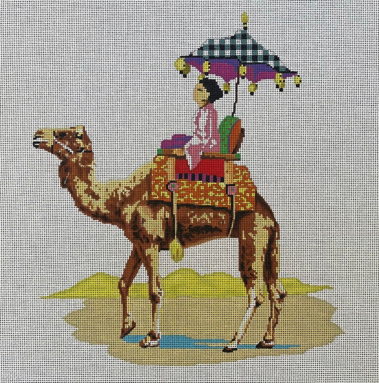 Camel with Woman