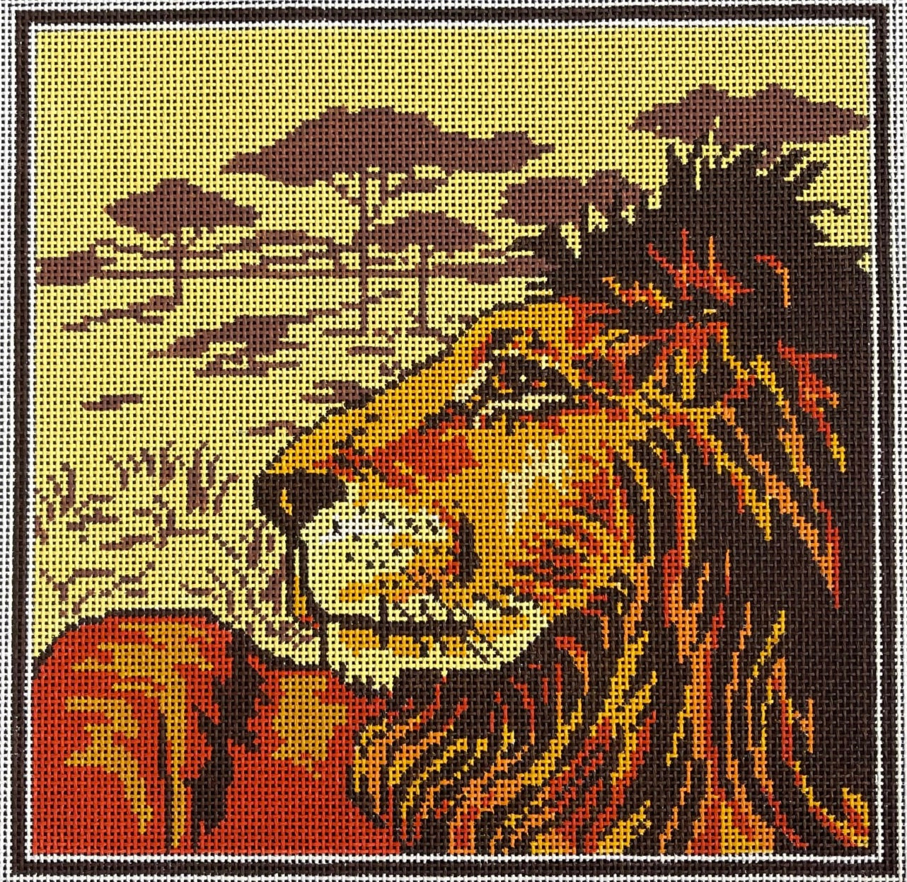 Graphic Lion