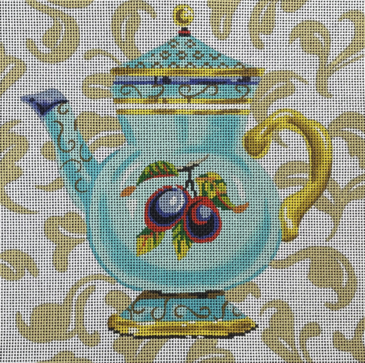 Plum Teapot