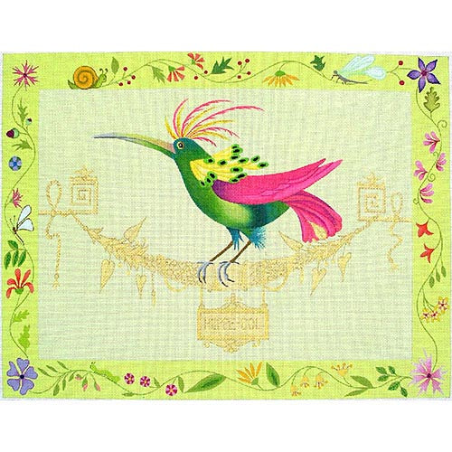 Huppe Bird Framed