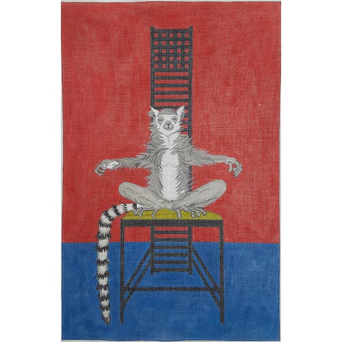 Lemur on a Macintosh Chair