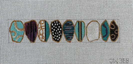 Rainbow Diamond Bracelet Cuff