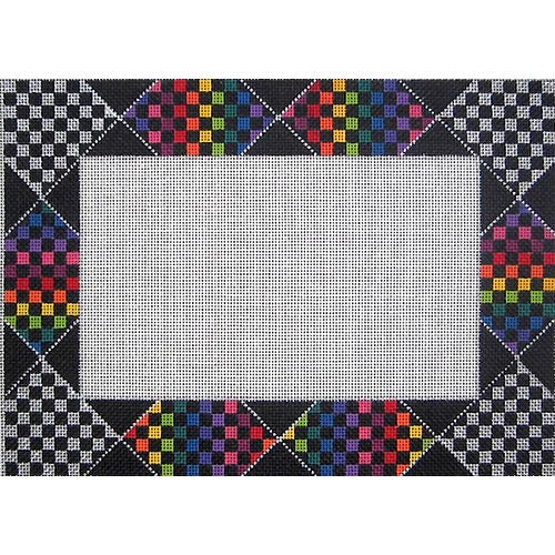 Rainbow Check Frame