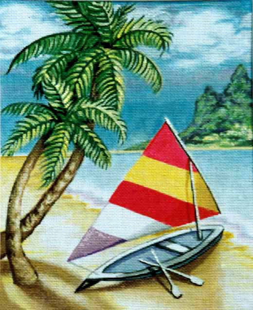 Paradise - Sailboat