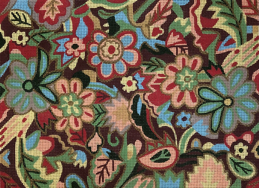 Floral Tapestry Handbag
